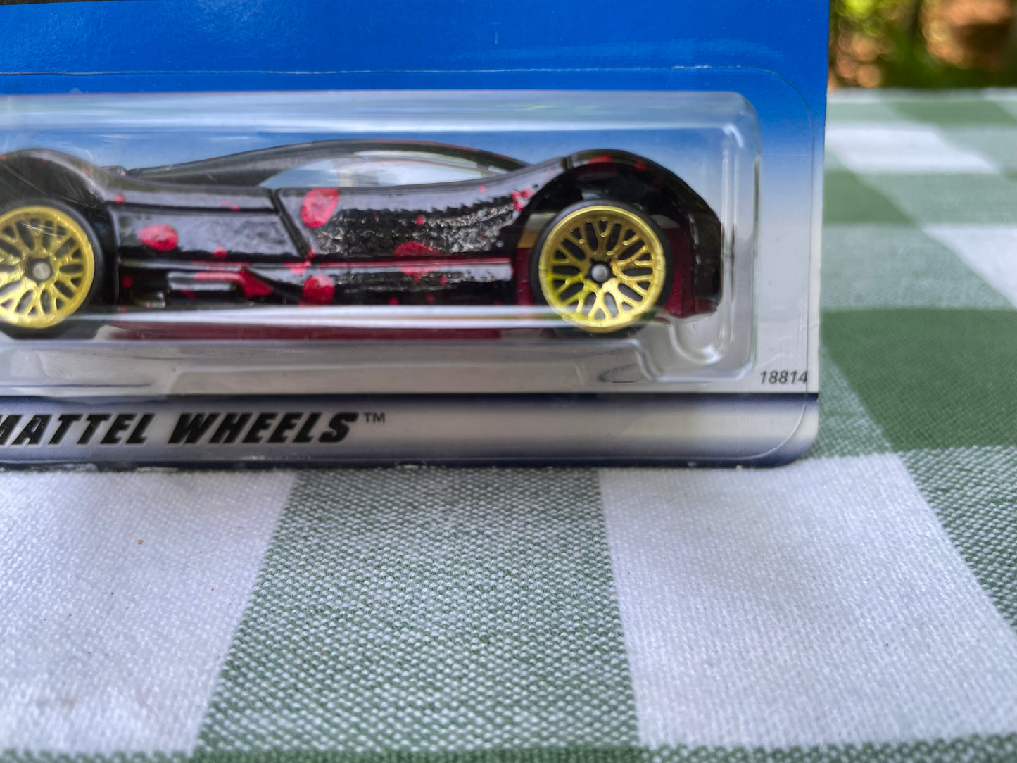 1998 vintage hot wheels avus quattro 18814 collector number 748 spectraflame paint job black red spots special edition 25th anniversary number 4 sports car vintage toys vintage hot wheels collectible toys gift birthday free shipping thebrokenbirdcompany