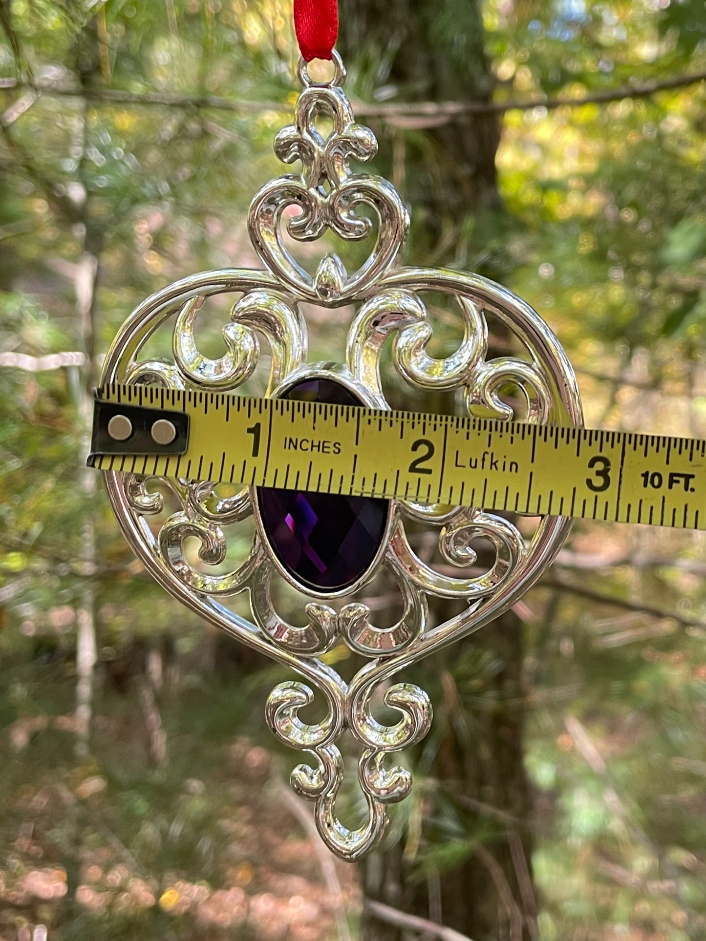 Lenox Bejeweled Christmas Ornament Set of 5 with Original Boxes