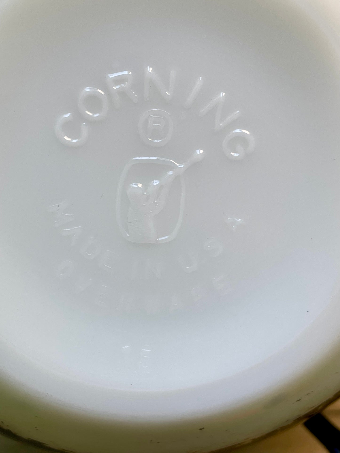 pre pyrex opalware corning ittle joe glassblower logo ovenware black striped cereal bowl soup bowl 15 ounce milk glass tableware macbeth evenas company 1936 corning rare kitchenware collector bowl antique rare pyrex gift christmas gift for her housewarming gift birthday mothers day pyrex collector gift glassbowl bowl thebrokenbirdcompany free shipping made in USA