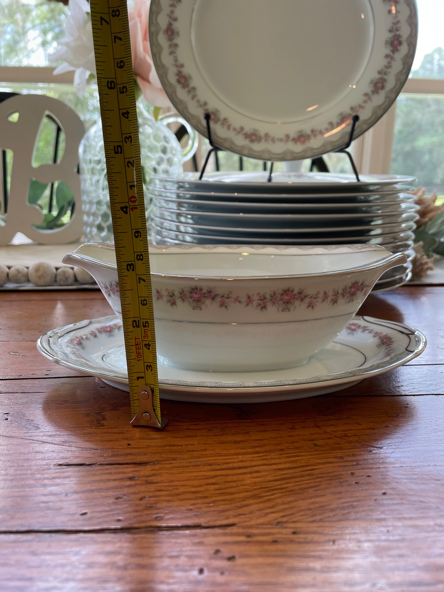 Vintage Noritake China 5770 Glenwood Gravy Boat