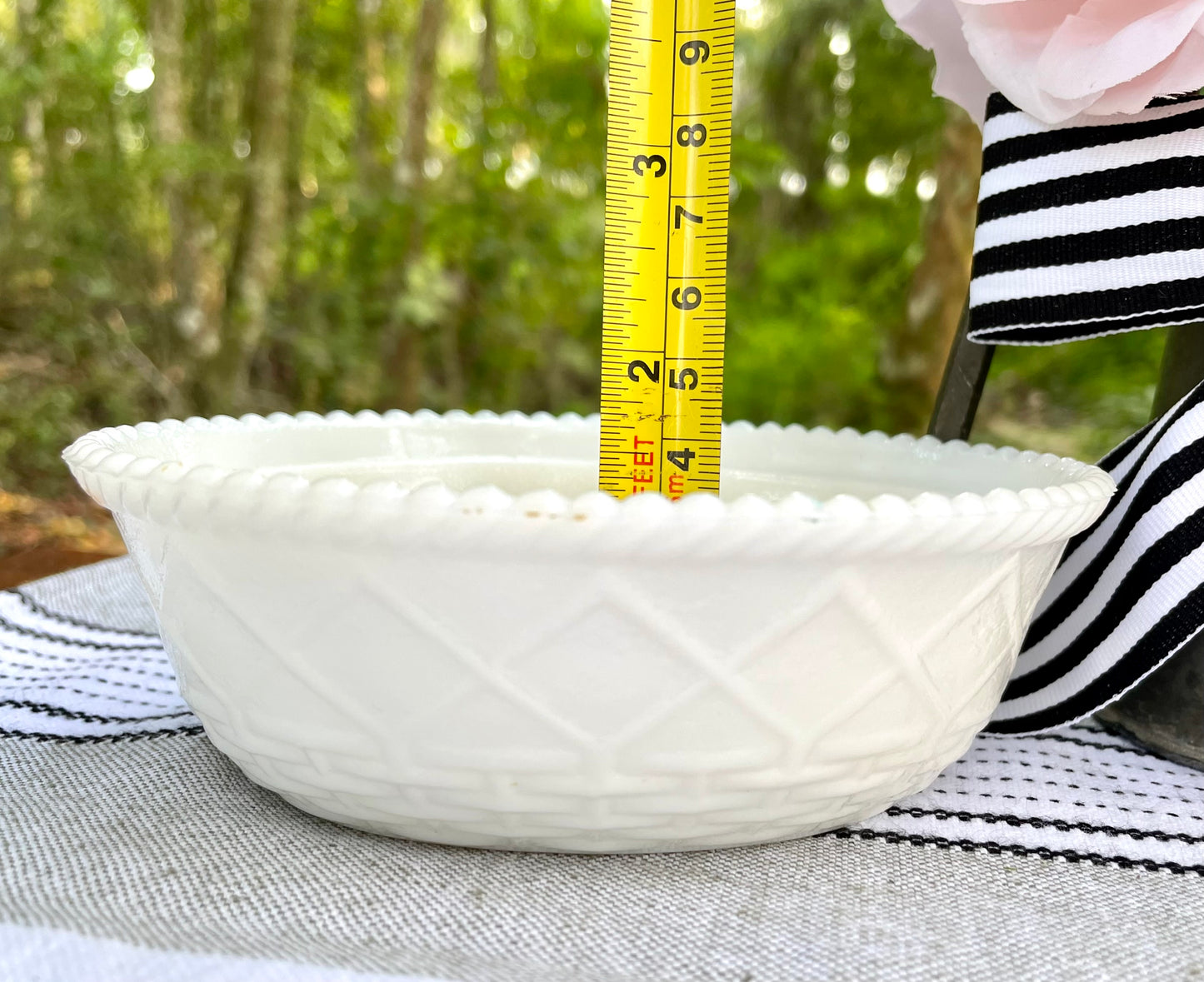 Antique White Milk Glass Nesting Hen with Red Head and Split Tail Hen on a Nest Farmhouse Kitchen Décor 1950s