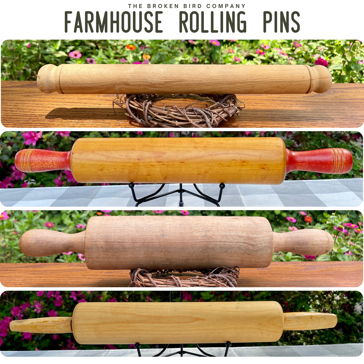 Vintage Rolling Pins