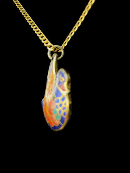 vintage cloisonne pendant
- cloisonne swan necklace
- enamel bird charm
- puffy swan jewelry
- multicolored enamel pendant
- 1970s vintage jewelry
- Chinese cloisonne enamel
- retro bird necklace
- swan symbol jewelry
- colorful costume jewelry
- gold tone chain pendant
- animal theme accessory
- bohemian enamel charm
- 1980s retro pendant
- grace love beauty symbol
Thebrokenbirdcompany 
Free shipping
Gift for her