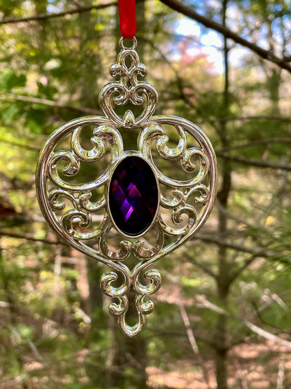 Lenox Bejeweled Christmas Ornament Set of 5 with Original Boxes