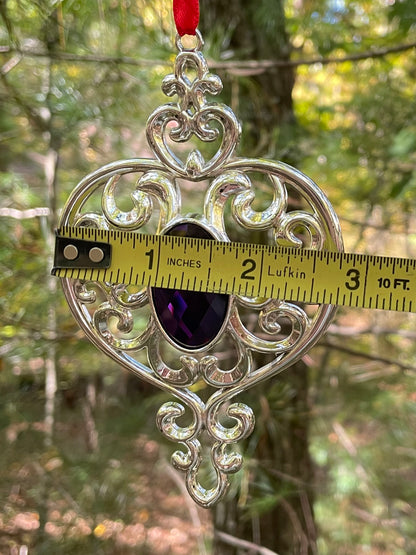 Lenox Bejeweled Christmas Ornament Set of 5 with Original Boxes