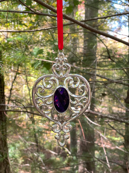 Lenox Bejeweled Christmas Ornament Set of 5 with Original Boxes