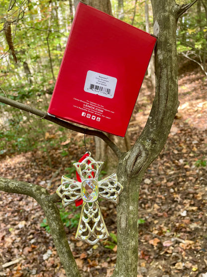 Lenox Bejeweled Christmas Ornament Set of 5 with Original Boxes