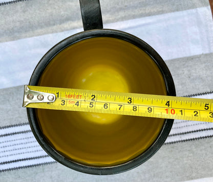 khokhloma, russian khokhloma, vintage khokhloma, russian folk art, hand painted wooden bowl, lacquered wood mug, khokhloma spoon, russian lacquerware, folk art set, painted berries flowers, soviet era khokhloma, traditional russian tableware, wooden cup spoon bowl, yellow floral khokhloma, black background khokhloma, russian souvenir, hohloma painting, khokhloma gift, wooden ladle, folk art mug thebrokenbirdcompany free shipping russian art USSR