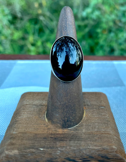 black obsidian ring, sterling silver obsidian ring, vintage statement ring, wide band silver ring, large oval black stone ring, bohemian jewelry, cabochon obsidian ring, unisex silver ring, gothic jewelry, minimalist statement ring, natural volcanic glass ring, handmade sterling silver ring, bold silver ring, black gemstone ring
“vintage sterling silver black obsidian cocktail ring”, “large black stone wide band ring”, “boho silver obsidian jewelry Thebrokenbirdcompany free shipping gift 
