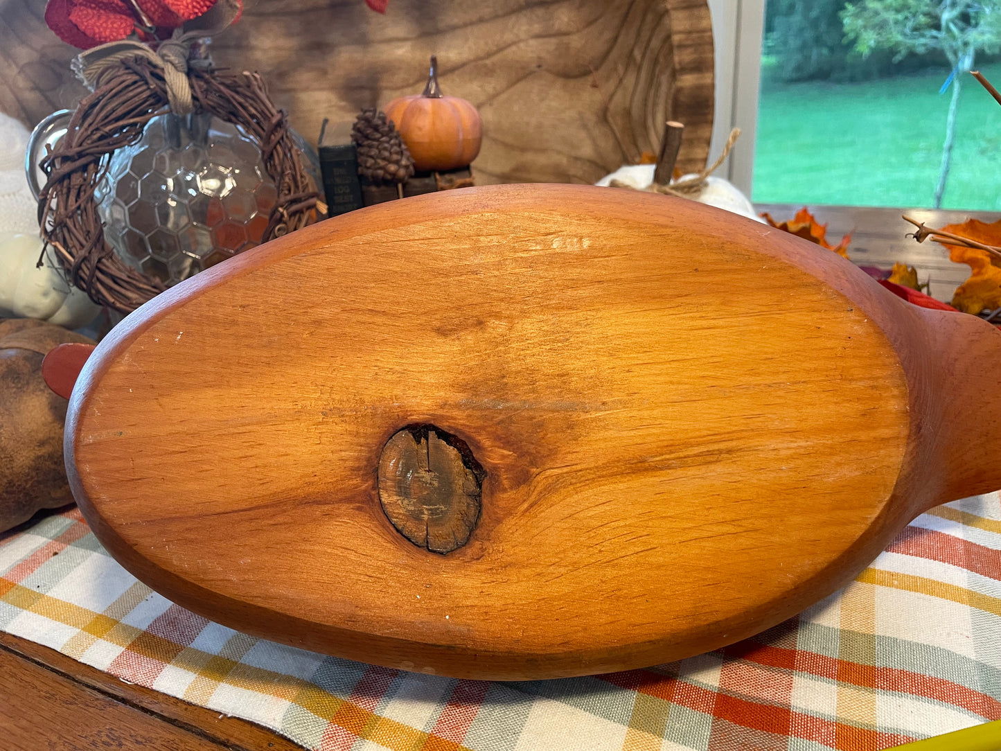 Vintage Oak Carved Duck Decoy Green Head Large Decoy Office Decor Country Themed Home Decor wood duck decoy office decor Christmas gift decoy hunter gift man cave decor lake house farmhouse country decor birthday gift gift for him gift for redneck Thebrokenbirdcompany free shipping duck wood duck statue