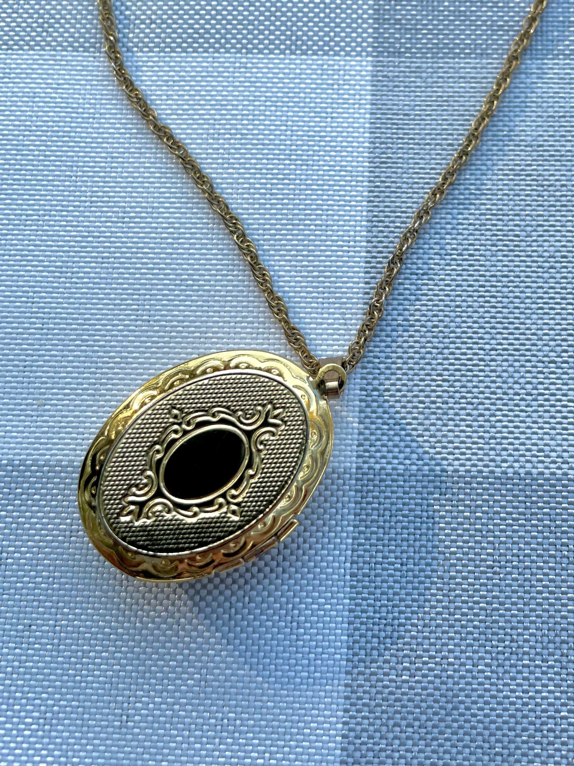 horse cameo necklace 24 inch gold tone chain with brown horse cameo locket horse lover gift for her equestrian themed white enamel with brown horse painted on front keepsake locket necklace thebrokenbirdcompany free shipping christmas gift unique western necklace country girl necklace horse locket