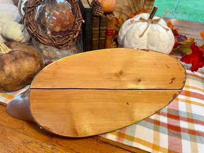 Vintage Wooden Duck Decoy Male Wood Duck Country Themed Home Decor Office Decor