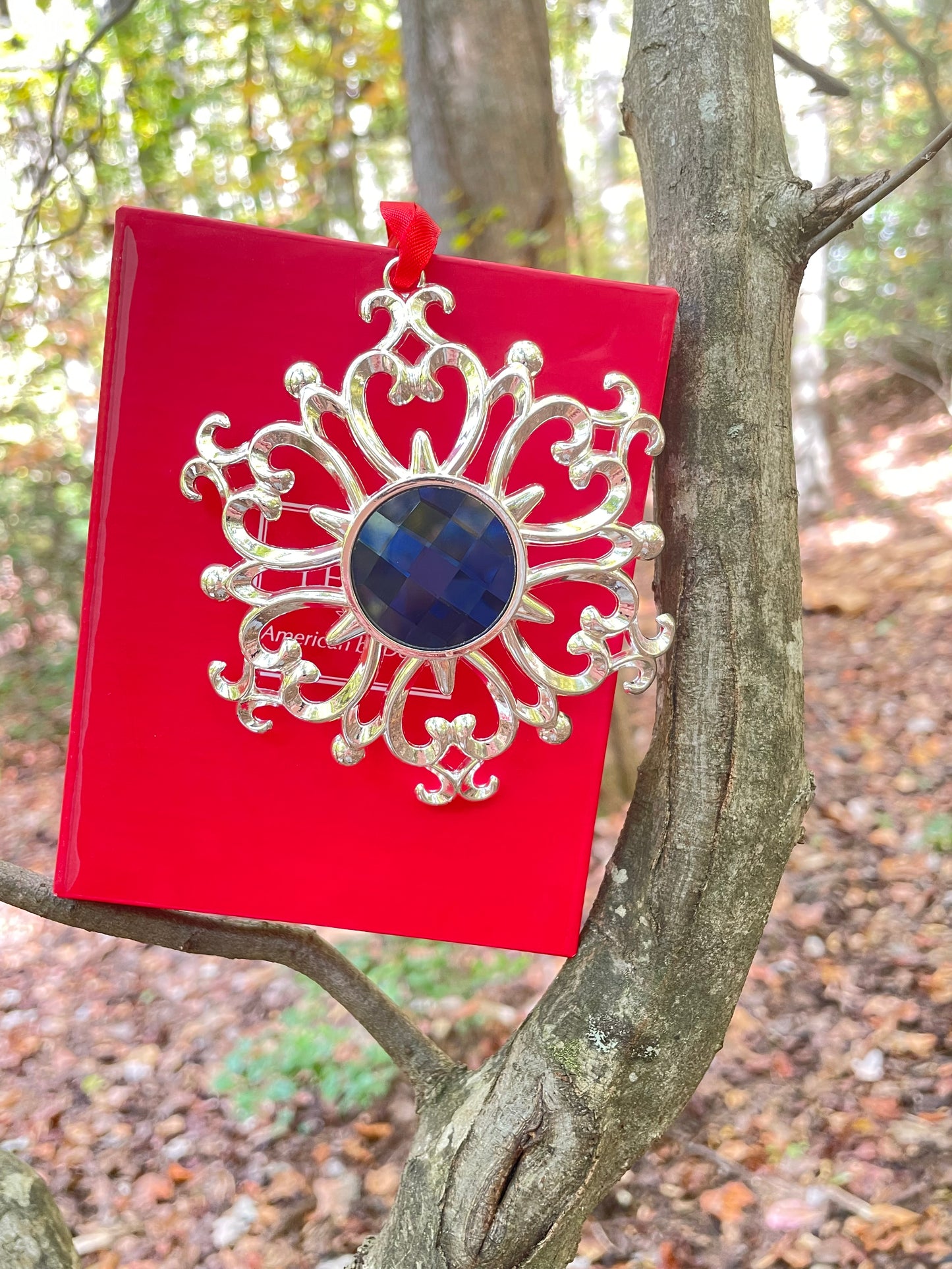 Lenox Bejeweled Christmas Ornament Set of 5 with Original Boxes