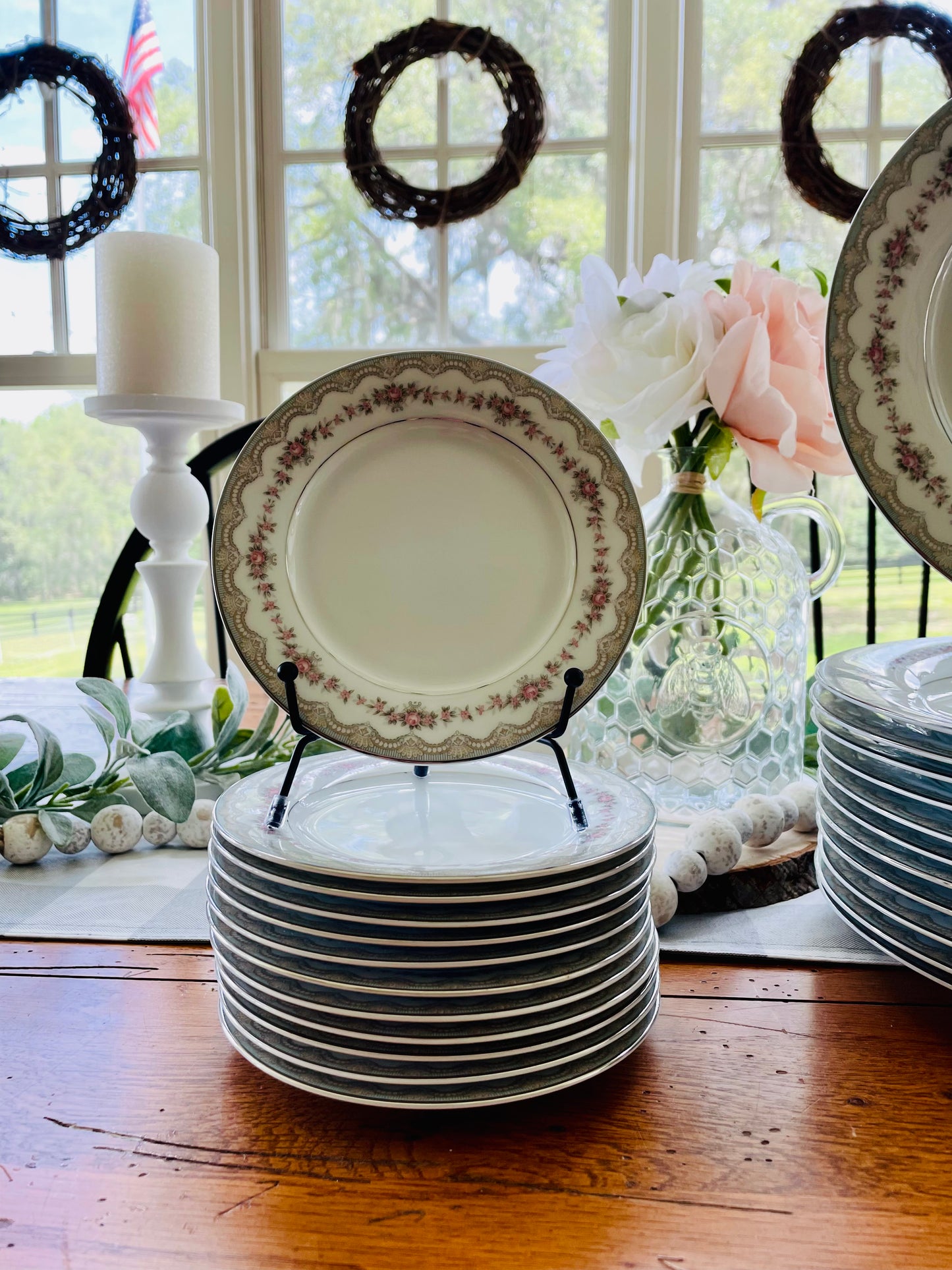 Noritake China Glenwood 5770 Dinner Plate