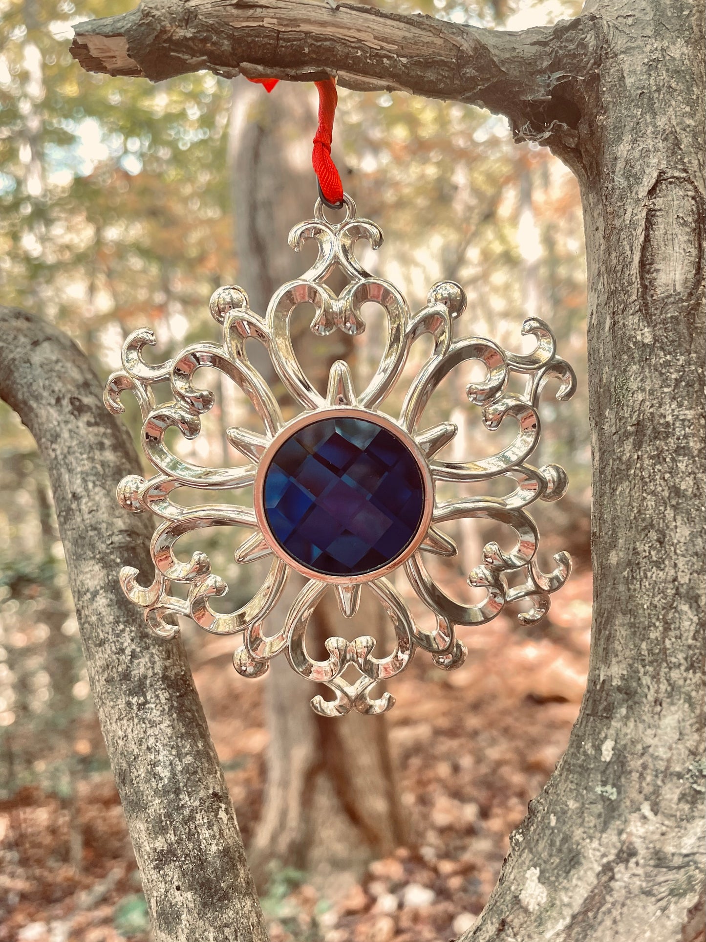 Lenox Bejeweled Christmas Ornament Set of 5 with Original Boxes