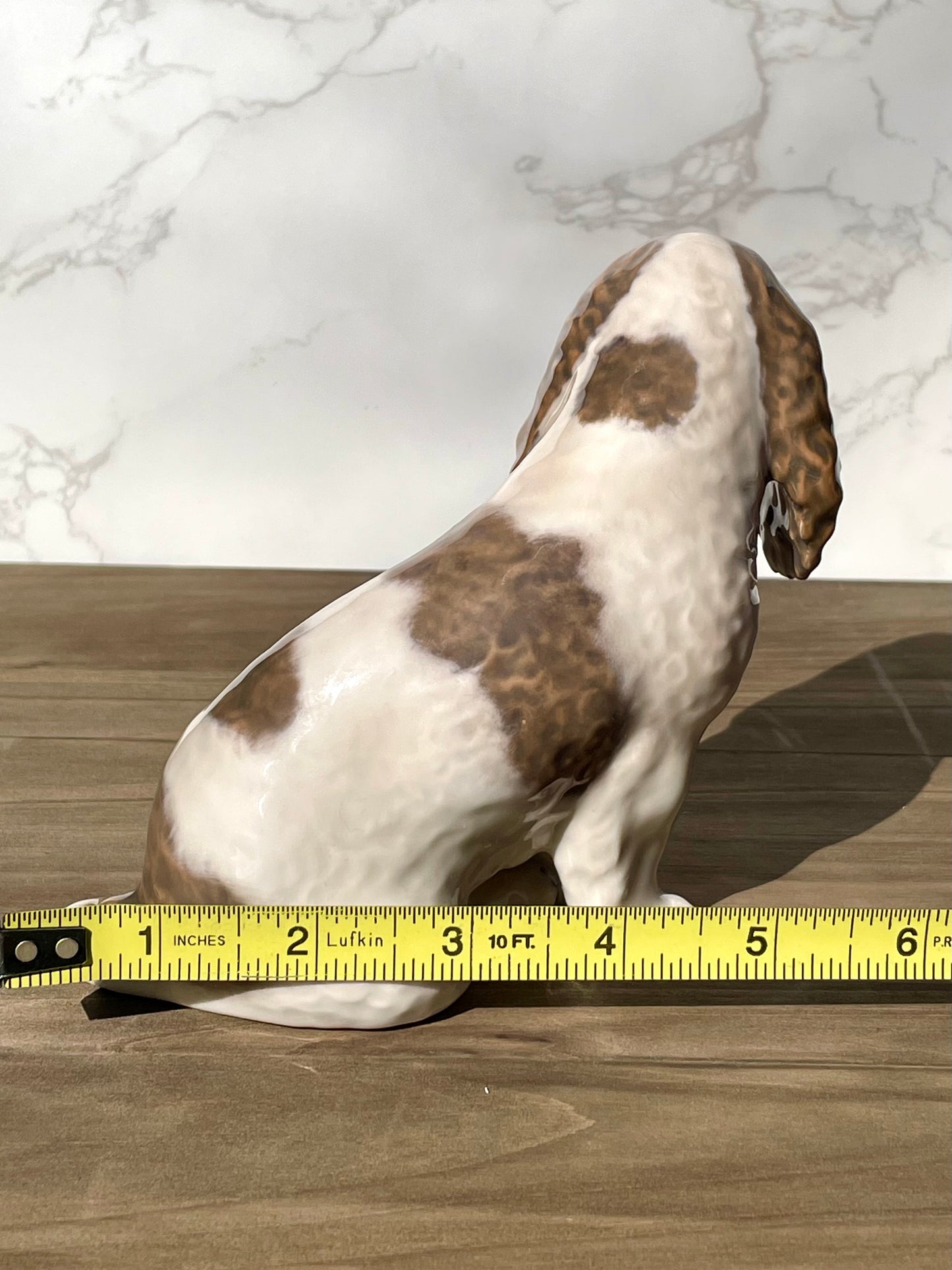 Vintage royal Copenhagen cocker spaniel dog figurine statue porcelain RC 1964 5 inch dog figurine thebrokenbirdcompany rare gift for her Christmas free shipping dog statue dog lover brown english springer spaniel hunting dog figurine rare Royal copenhagen porcelain statues etsy gifts fast shipping
