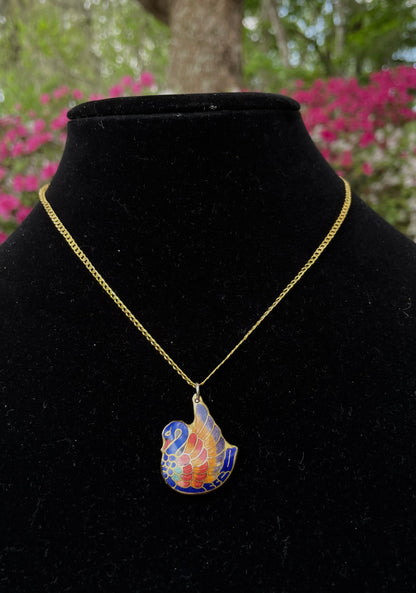 vintage cloisonne pendant
- cloisonne swan necklace
- enamel bird charm
- puffy swan jewelry
- multicolored enamel pendant
- 1970s vintage jewelry
- Chinese cloisonne enamel
- retro bird necklace
- swan symbol jewelry
- colorful costume jewelry
- gold tone chain pendant
- animal theme accessory
- bohemian enamel charm
- 1980s retro pendant
- grace love beauty symbol
Thebrokenbirdcompany 
Free shipping
Gift for her