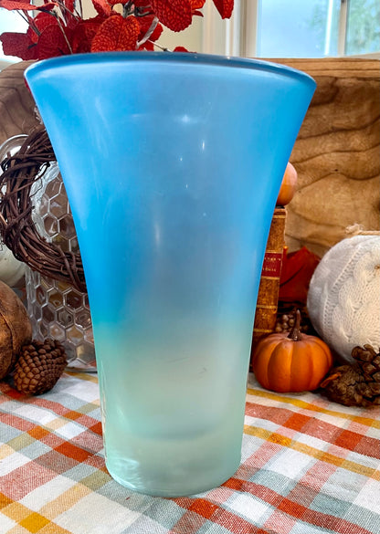 lenox vase, vintage lenox, spring’s delight vase, ombre vase, crystal vase
blue  green ombre vase, frosted crystal vase, etched butterfly vase, floral etched vase, meadow flowers vase, teal gradient vase vintage lenox butterfly flowers vase,  lenox crystal vase, lenox spring delight, blue teal frosted vase Thebrokenbirdcompany free shipping