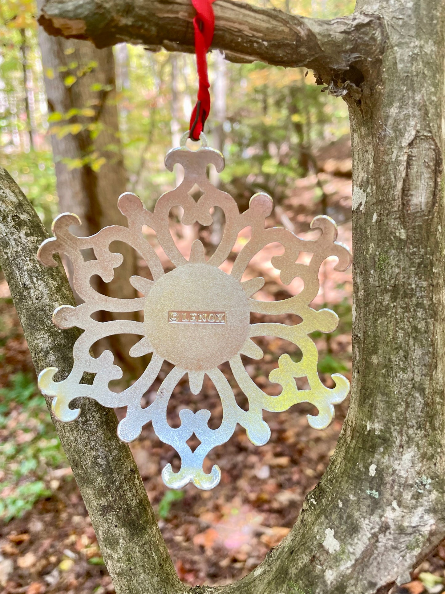 Lenox Bejeweled Christmas Ornament Set of 5 with Original Boxes