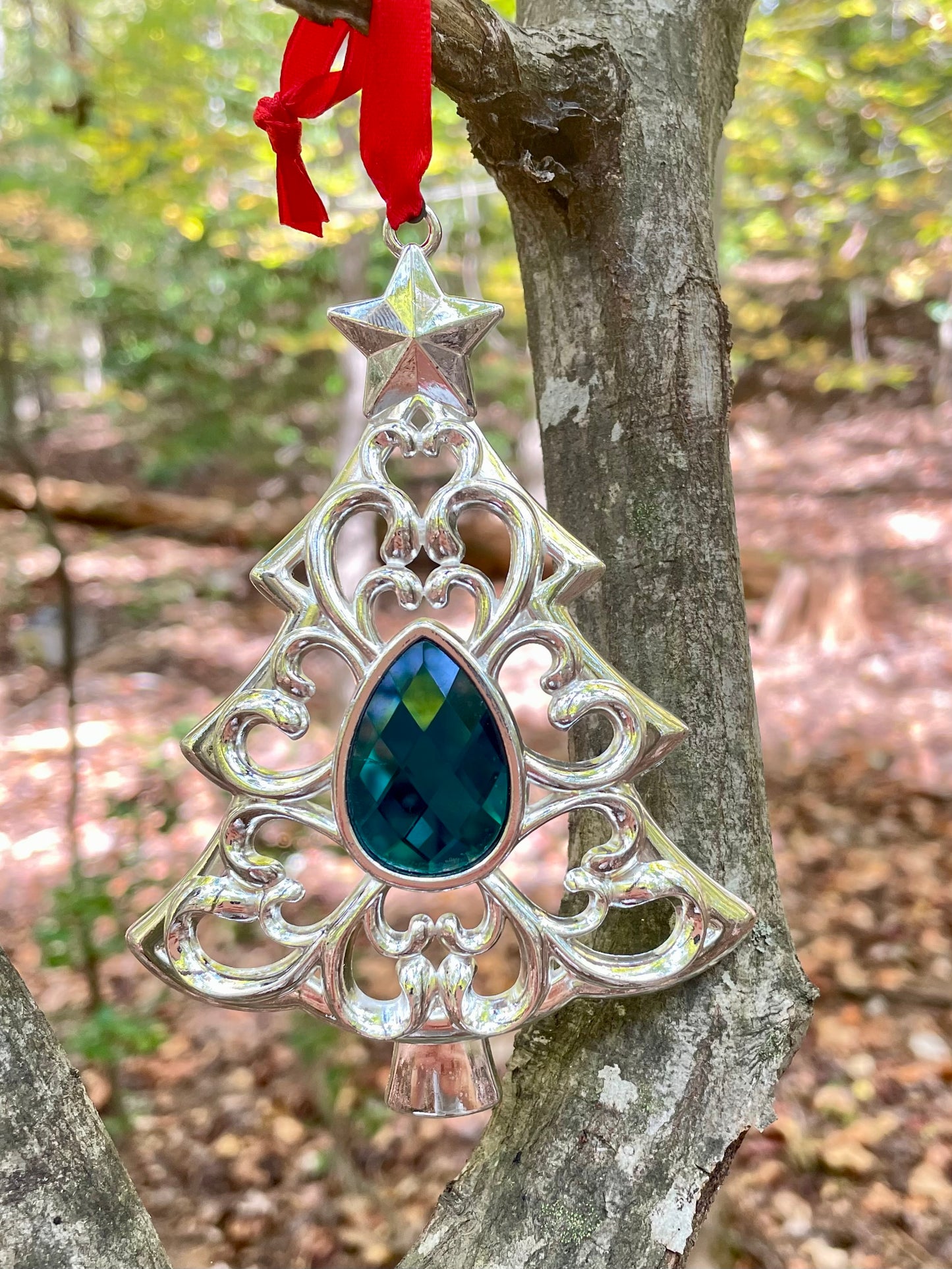 vintage Lenox Bejeweled christmas ornaments silverplate heart snowflake christmas tree spire cross jems in center vintage christmas decorations tree decor holiday gifts thebrokenbirdcompany gift free shipping lenox christmas set of 5 in original boxes jeweled christmas ornaments rare disconntinued lenox gifts