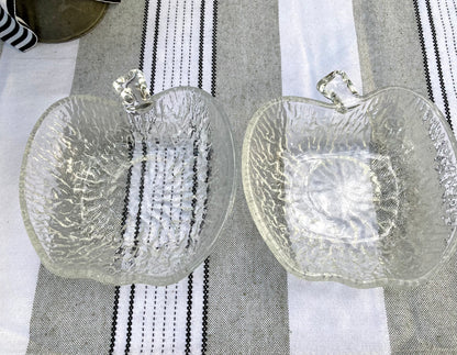 vintage glass apple bowl Italian pressed glass bowl
textured crinkle glass apple dish
mid century modern glassware
retro dessert bowls set
clear glass salad bowls
fruit bowl vintage
bark texture glass apple
covetro style glass
5 inch apple trinket dish
vintage kitchen decor
farmhouse tableware
set of 5 glass bowls vintage italian apple shaped dessert bowls 1970s Thebrokenbirdcompany 