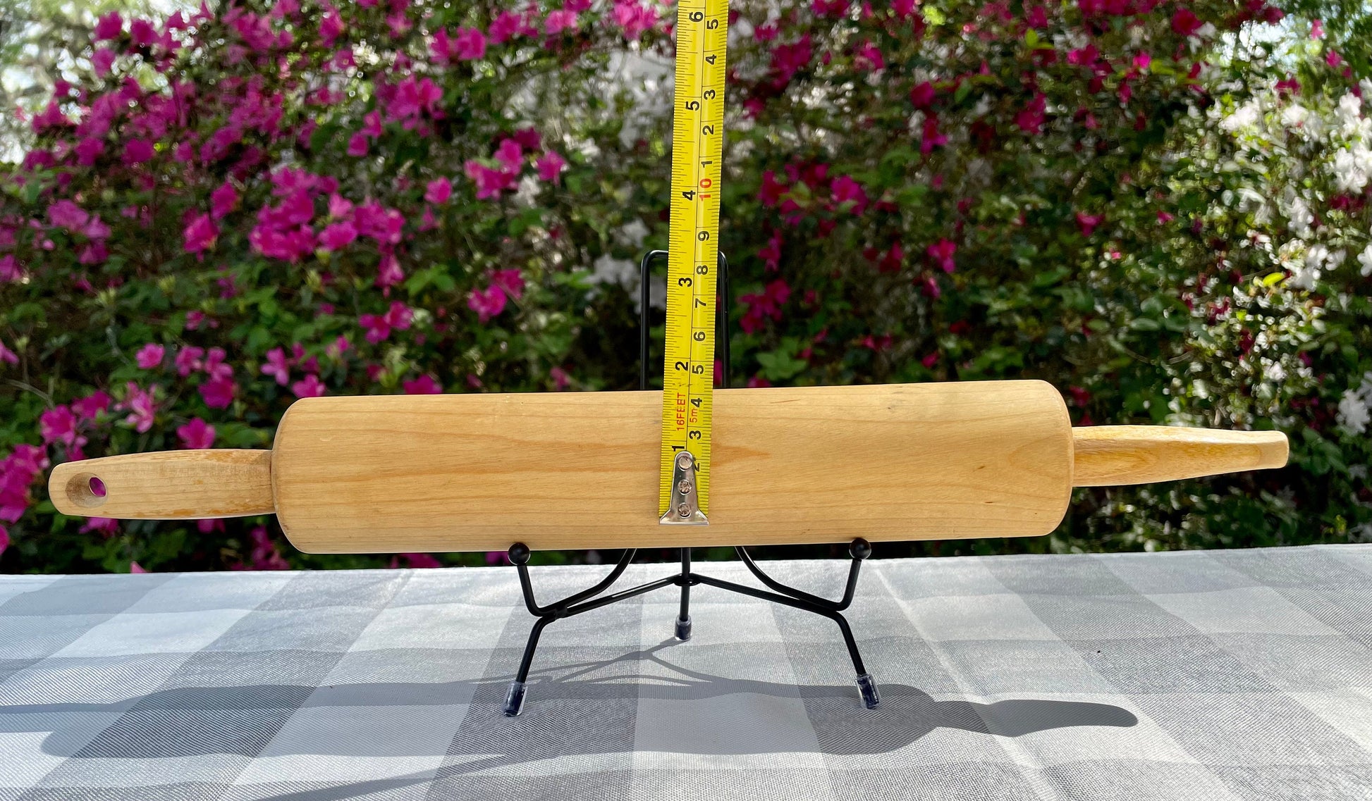 Country style rolling pin baking ware farmhouse kitchen vintage rolling pins collectible gift for her housewarming farmhouse style rolling pin kitchenware Thebrokenbirdcompany 